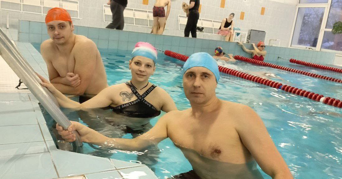 Сегодня в плавательном бассейне на базе ФСК