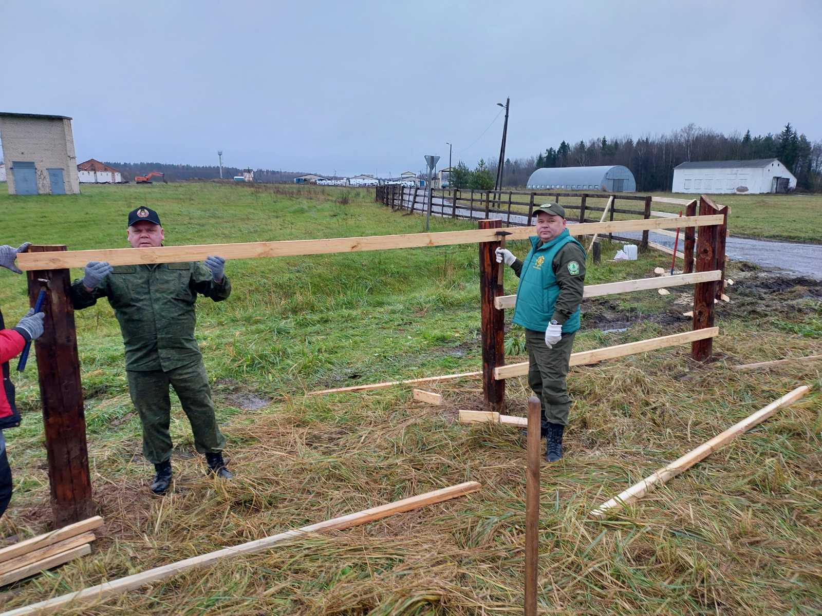 Субботник по наведению порядка.