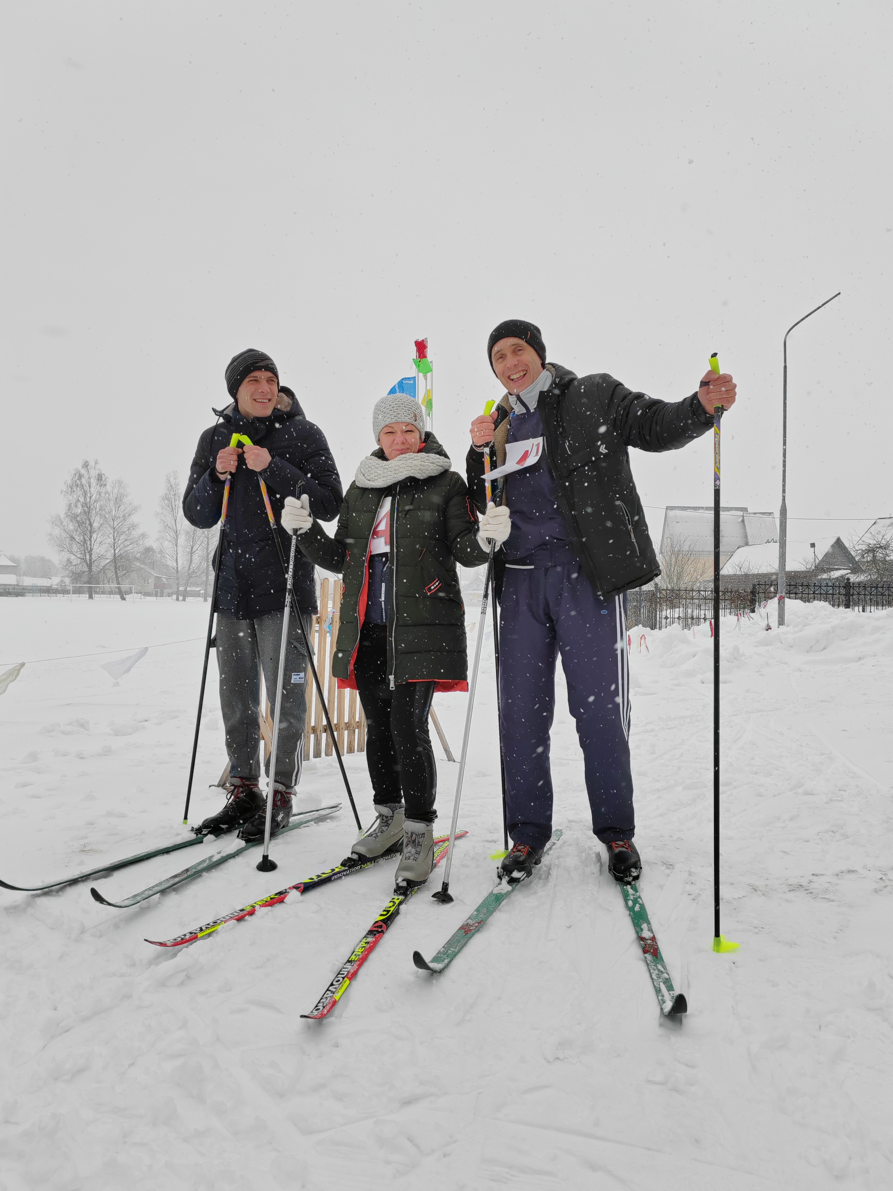 В субботу в Россонах прошёл культурно-спортивный праздник “Россонская лыжня 2023”