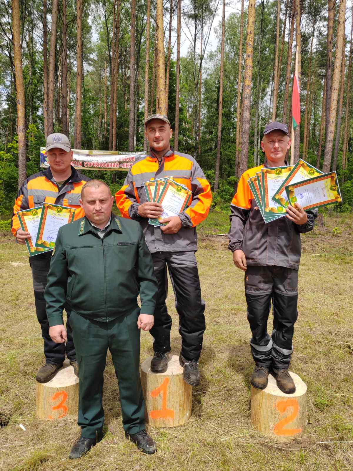 Соревнования вальщиков 