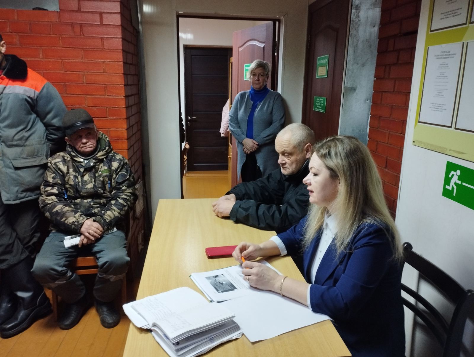 Встреча с коллективом Горбачевского лесничества